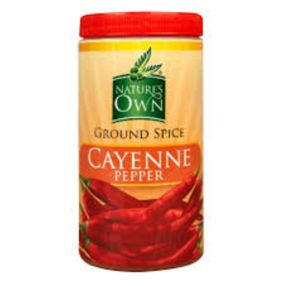 NATURES OWN CAYENNE PEPPER 250G